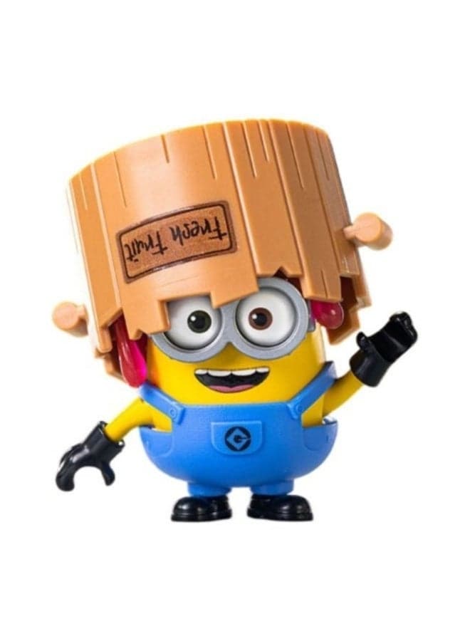BLOKEES PreCool Minions Jelly Factory Series – Bob the Fruit Keeper & Stuart the Builder | Buildable Minions Model Kits with Fun Accessories | Collectible STEM Construction Toys for Kids Ages 4+