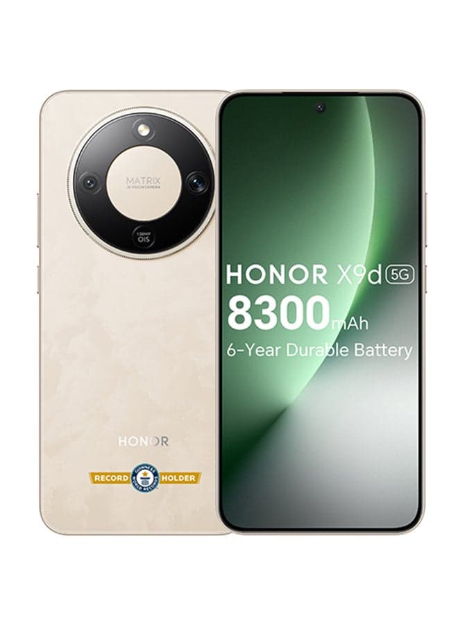 X9d 5G Dual SIM 8GB RAM 256GB Sunrise Gold - Middle East Version