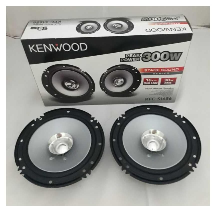 Speaker Flush Mount KFC-S1656 Peak Power 300W 30W RMS 16cm Dual Cone