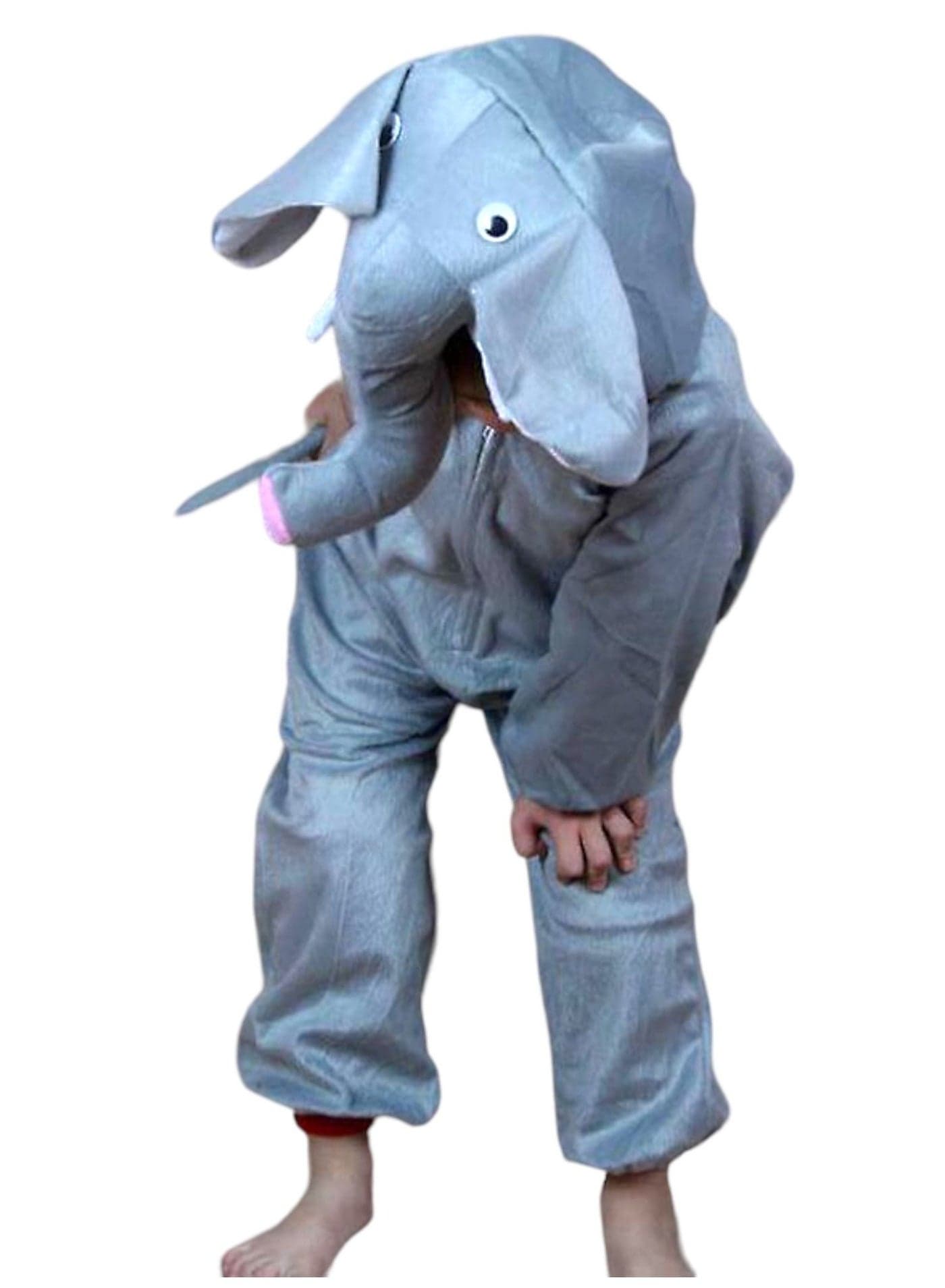 Elephant Animal Costume for Kids 2-7 Years