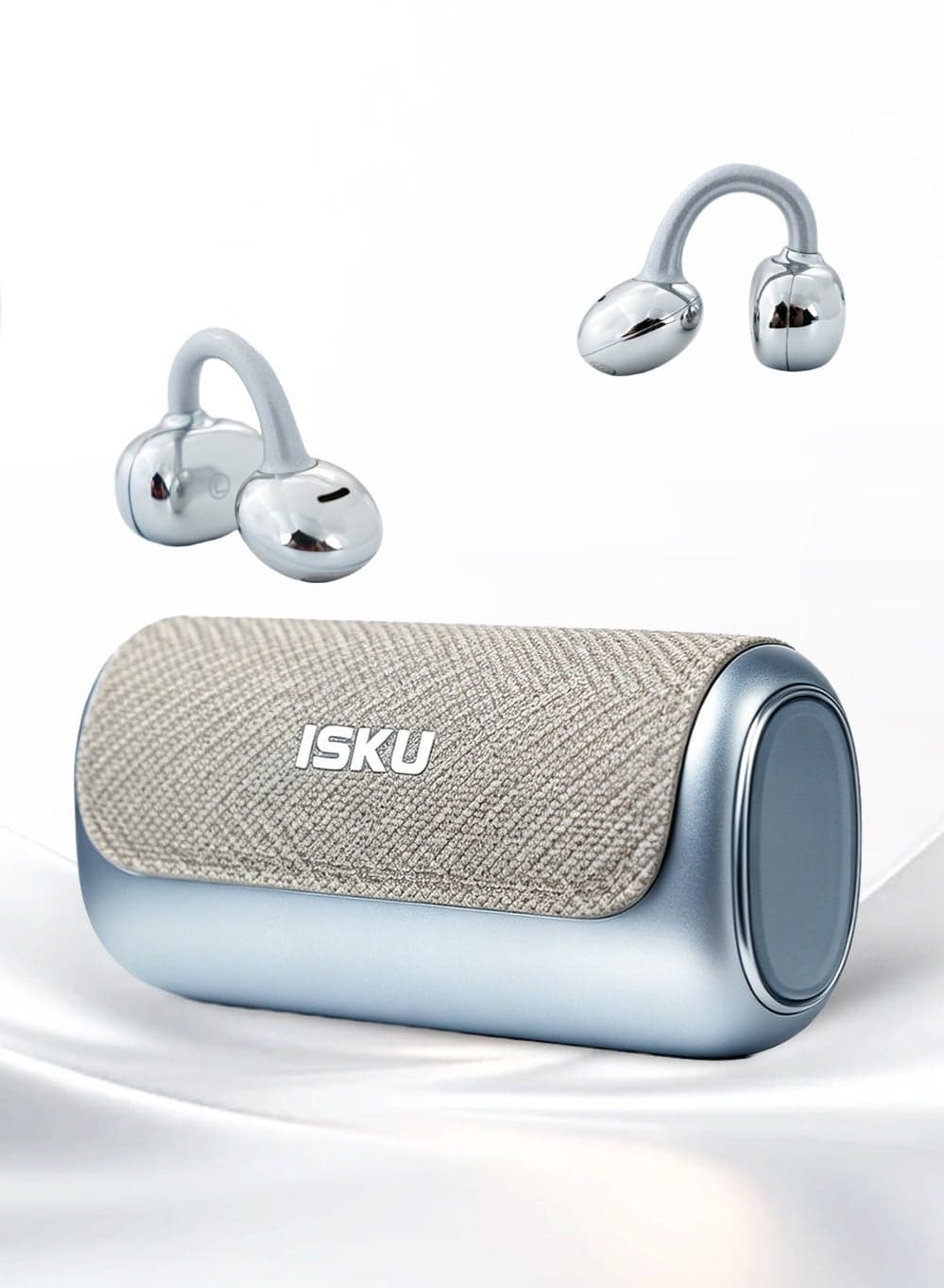 Open Ear Clip Headphones Wireless Earbuds Bluetooth 6.0 OWS Translation Earphones AI Voice Assistant Multiple Translation Modes, HIFI Anti-Leakage HD Call Supports Translation of 145 Languages TWS Headphones for Sports Travel Classes Work