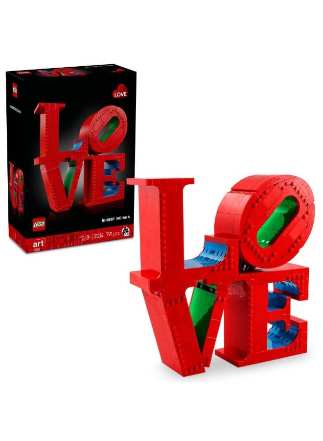 Art LOVE Home Decor Building Set for Adults 31214 (Age 18+, 791 Pieces)