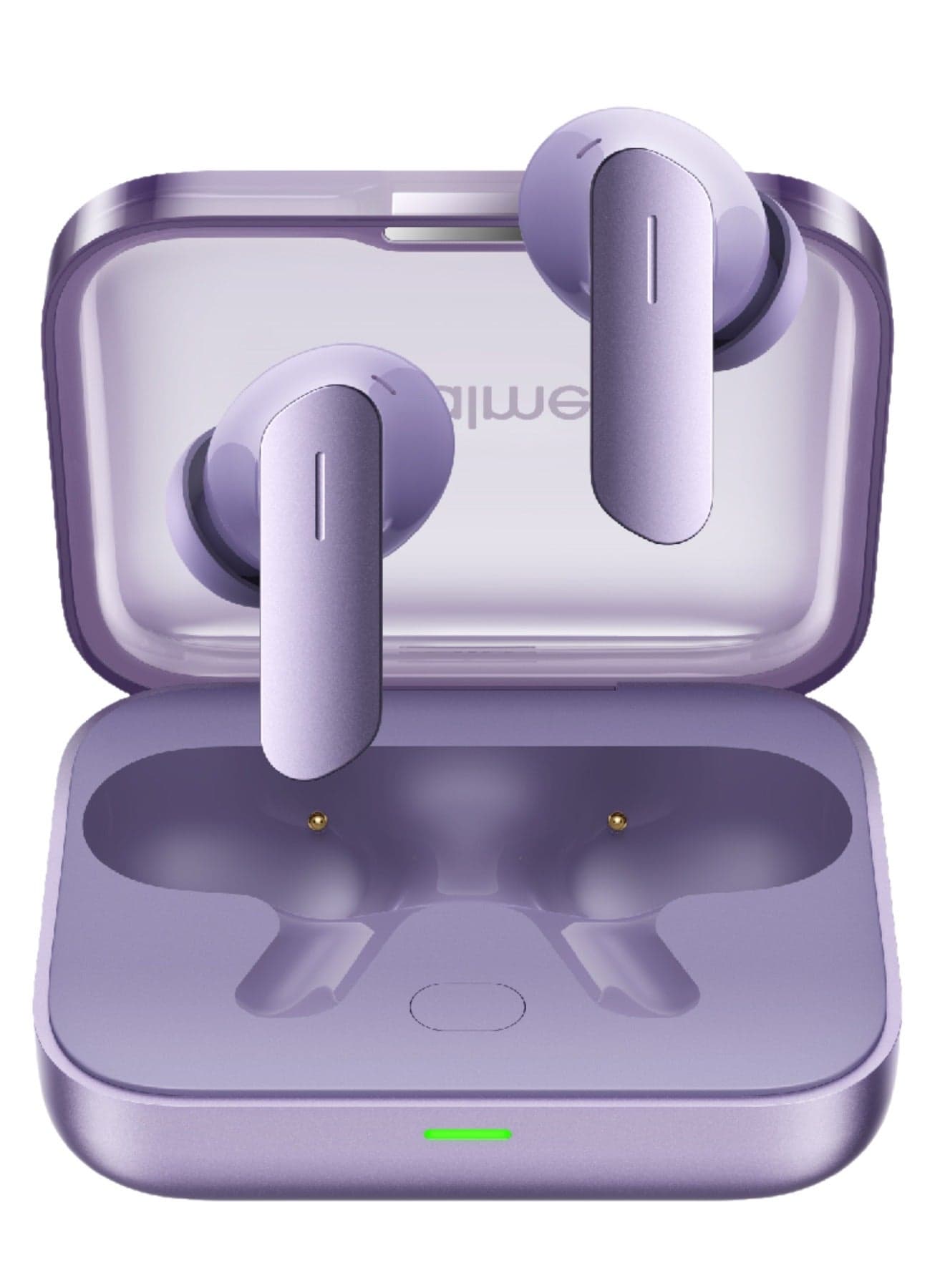 Air7 TWS Earbuds: 52dB ANC, 52H Playtime, Low Latency purple