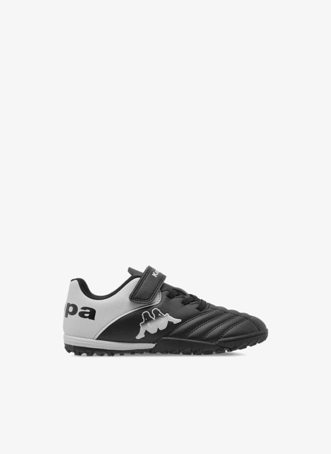 Kids Panelled Hook & Loop Football Turf School Shoes