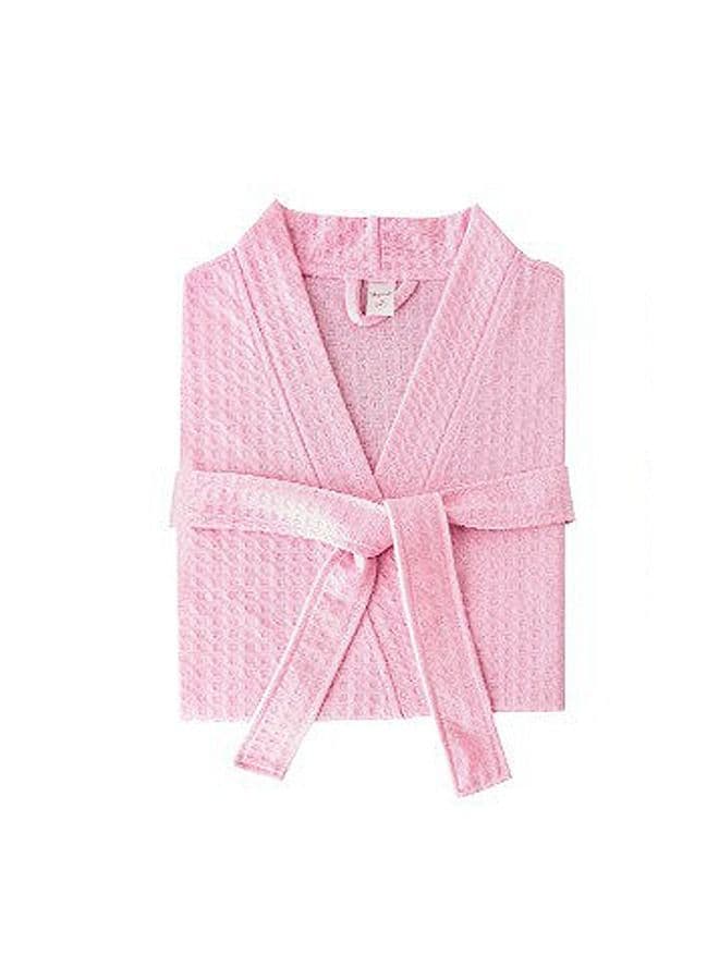 Fashion Waffle Weave Bathrobes, Couple Robes, Kimono Robes with Soft Shine Pockets Bathrobes Bathrobe Pajamas Bath Towels, Bathroom, Resort Hotel Spa, Great for After Shower or Swim