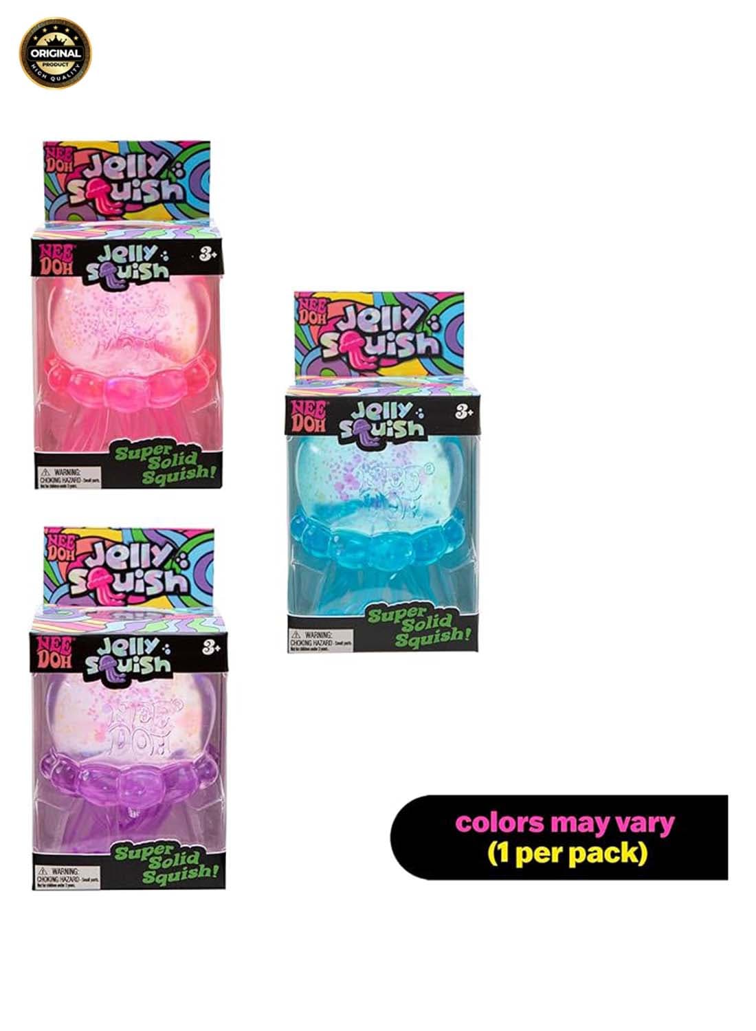 Jelly Squish - Sensory Squeeze Toy - Colors May Vary
