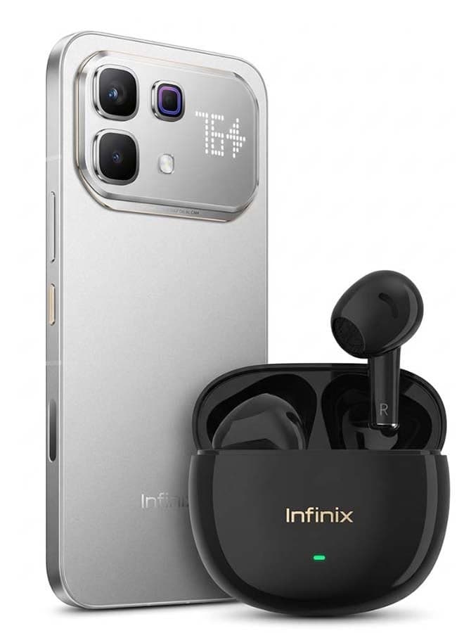 Note 60 Pro 6.78-inch Dual SIM 5G Mist Titanium 8GB RAM 256GB + Earbuds XE33 - Middle East Version