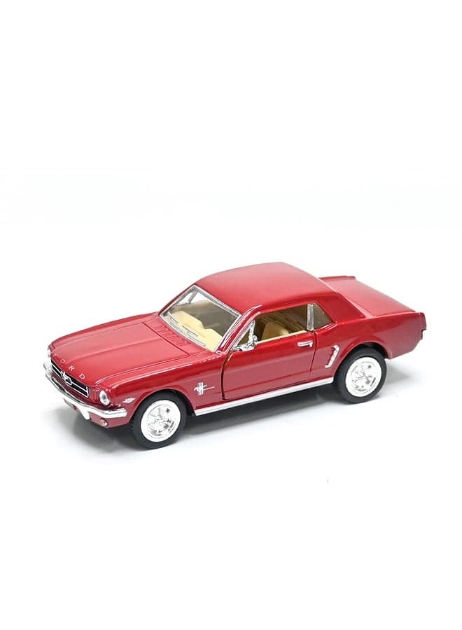 Kinsmart 1:38 Scale Door Openable Pull Back Action 1964½ Ford Mustang Diecast Metal Alloy Toy Car