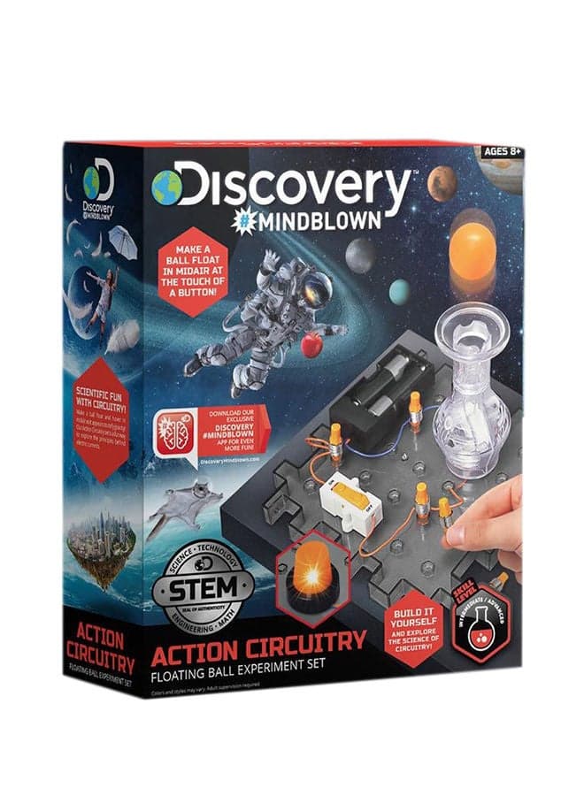 Mindblown Toy Circuitry Action Experiment - Floating Ball STEM Toys or Kids 8+ Years