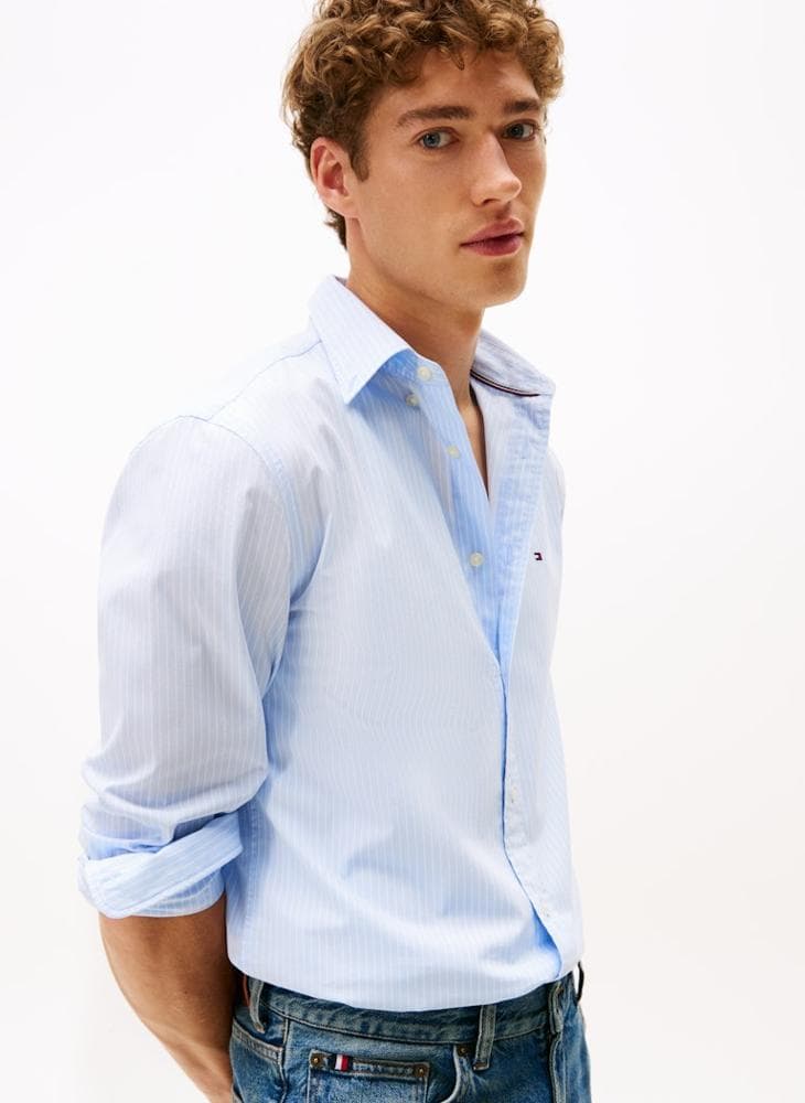 TH Flex Regular Fit Poplin Shirt