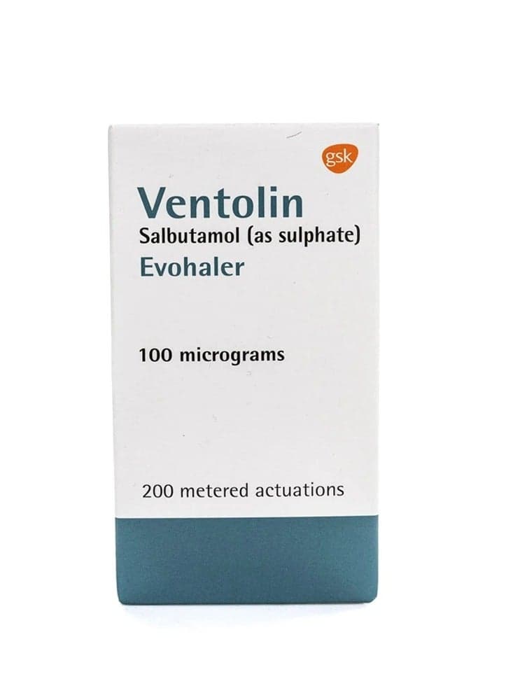 Ventolin Evo haler Asthma Inhaler 100Mcg (200 Dose)