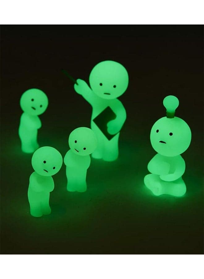Smiski At Work Series Glow In The Dark Mini Figure Luminous Office Salaryman Desk Miniature Corporate Humour Toy Random Blind Pack