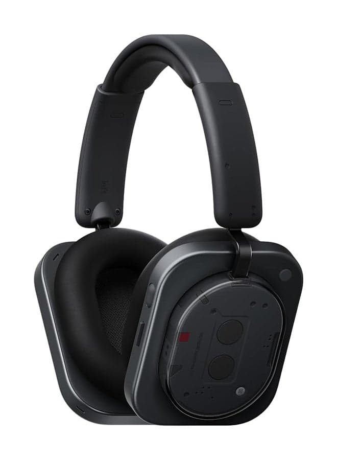 Headphone (1) Wireless Over Ear Headphones with Active Noise Cancelling, Up to 80 Hours of Battery Life, Hi-Res, Spatial Audio, Water Resistance Black