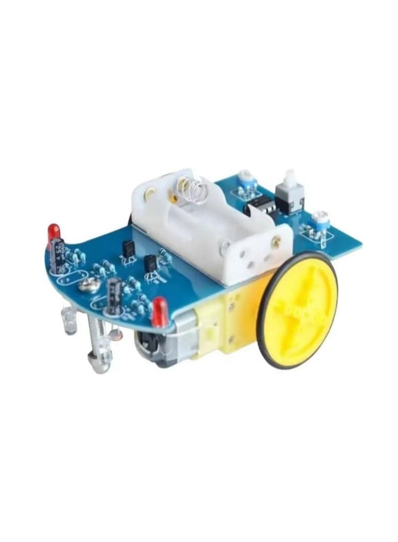 DIY Smart Robot Car Kit, Line Tracking Educational Project with Photosensitive Sensors