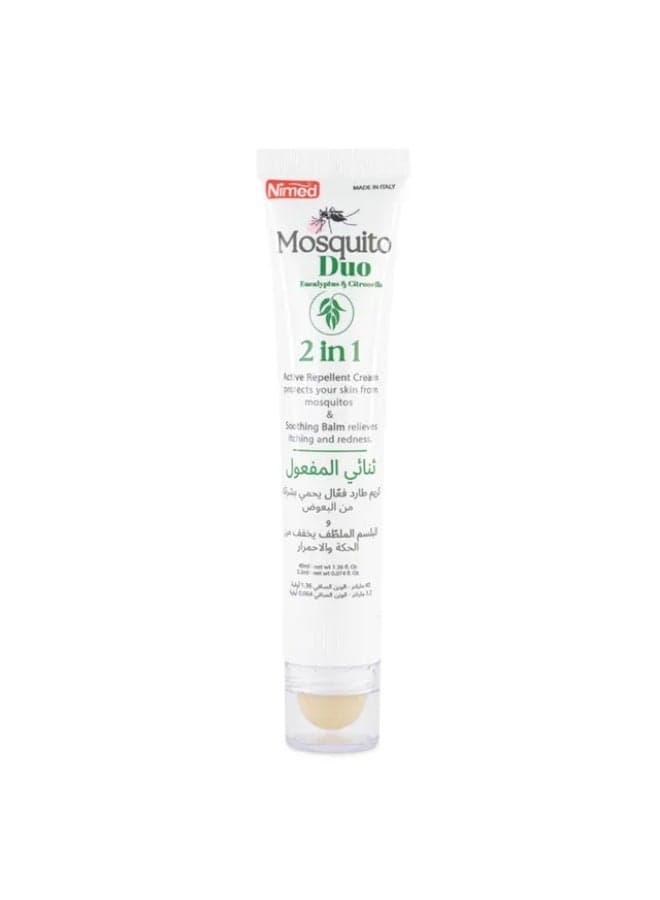 Nimed Mosquito Duo 2 In 1 Cream 40Ml