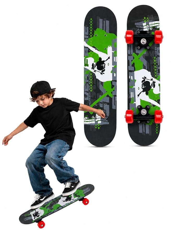 Complete Standard Skateboards With PU Wheels For Beginners Boys Girls Teenager Wooden Canadian Maple Cruiser Pro Skate Board