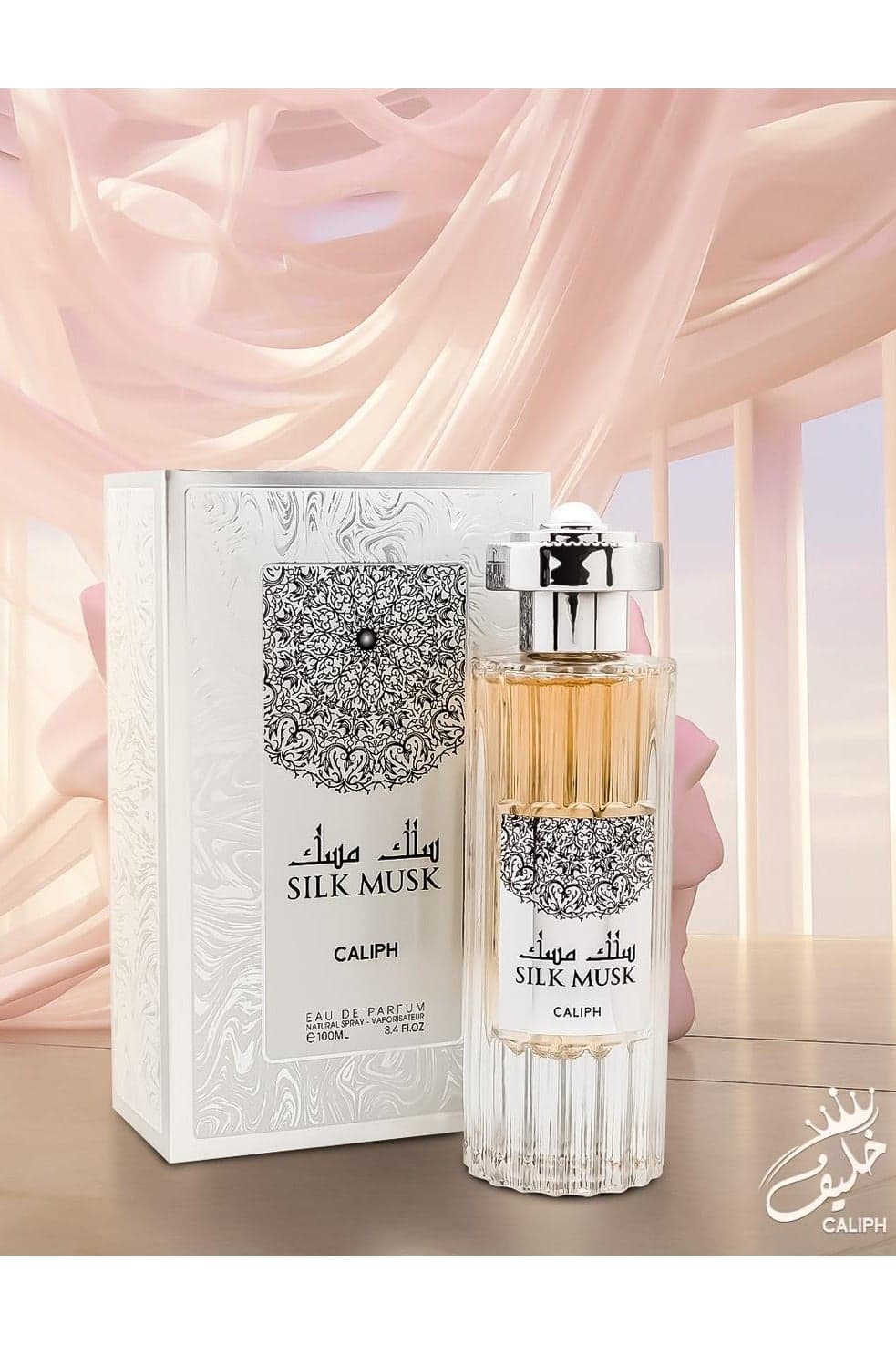 Silk Musk Eau De Parfum 100ml Longlasting Fragrance for Unisex by Caliph