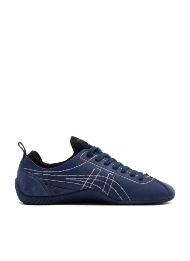 Onitsuka Tiger Men and Women Casual Athlesiure/Colorblock Sneakers Shoes Deep Blue