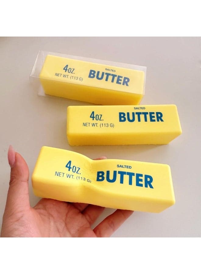 Slow Rising Dumpling Squishy Butter Squeeze Toys Pack Sensory Stress Relief Squishies Soft & Stretchy Fidget Toys for Anxiety Relief Party Favors (Dumpling Squishy Butter)