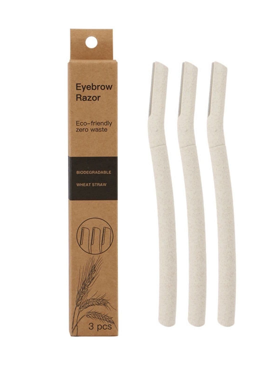 3 Pcs Face And Eyebrow Hair Removal Safety Razor
