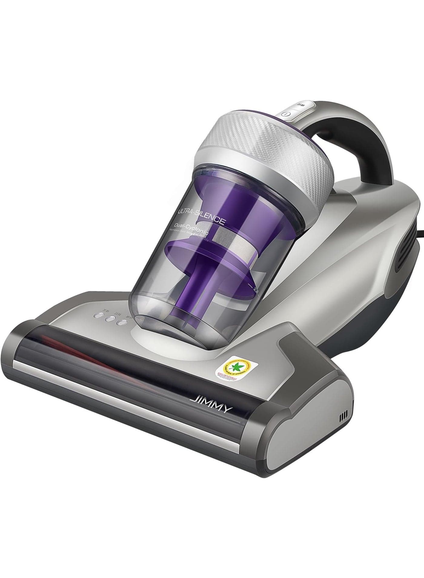 Jimmy Jv35 Mattress Vacuum Cleaner,700W Anti Dust Mite Bed Vacuum Cleaner With Uv Light Sterilization,14 Kpa Suction Power Corded Handheld Vacuum With Hepa Filter For Bed,Sofa,Pillows And More,Purple
