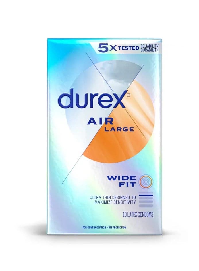 Air Large "Wide Fit" Condoms, 10s