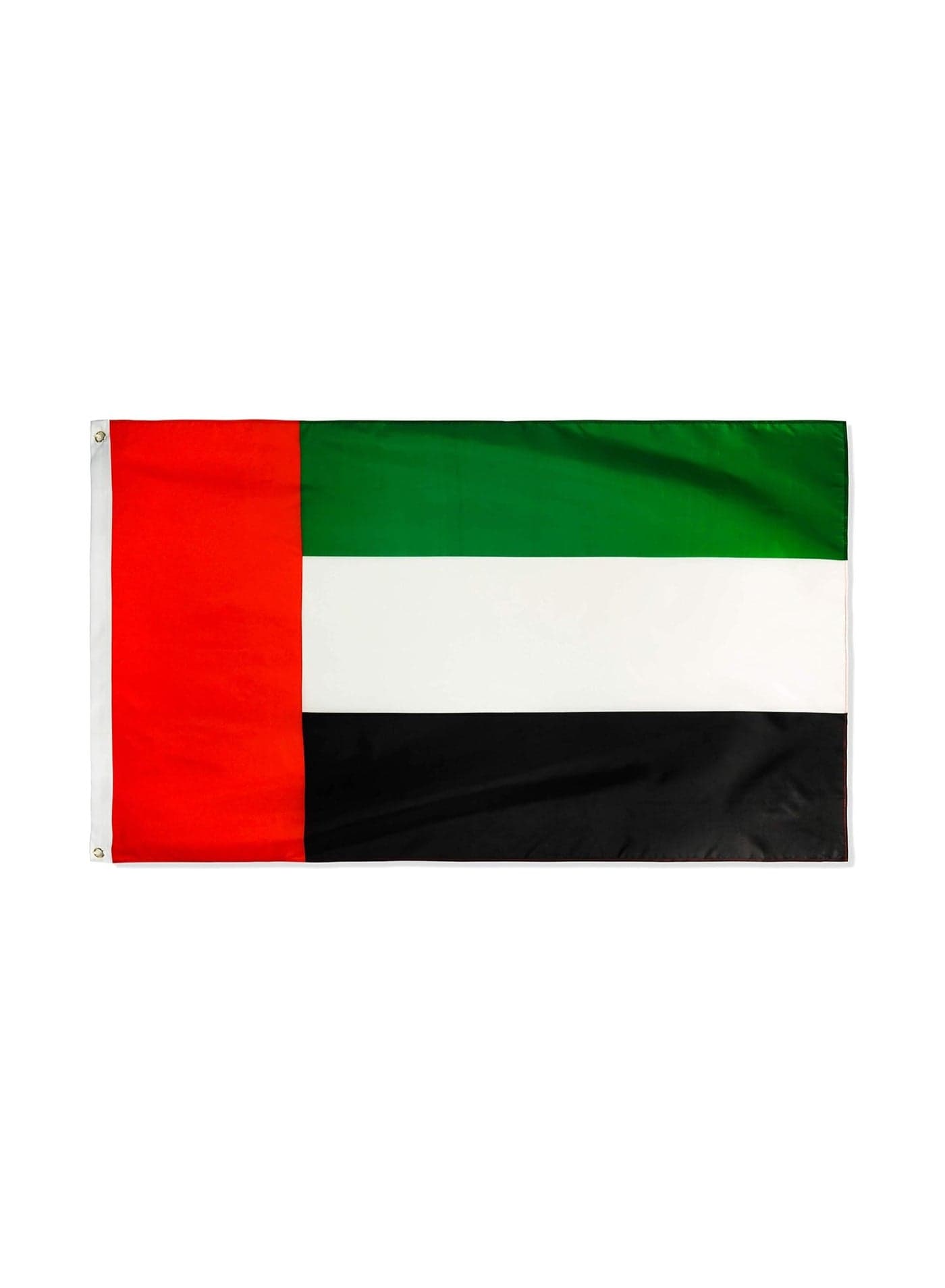 UAE Flag 3x5ft Outdoor or Indoor Flag for Sport Events and Home - Polyester - Size 90x150cm - Perfect for Sports Fan Flag
