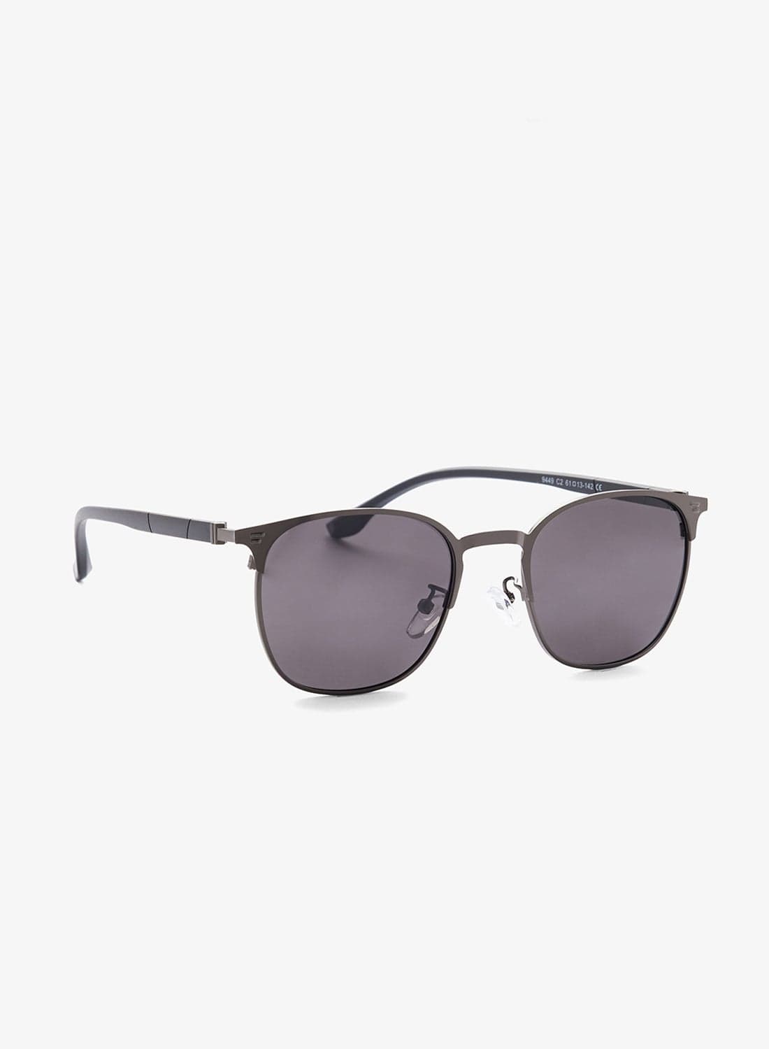 Polarized Lens Clubmaster Sunglasses