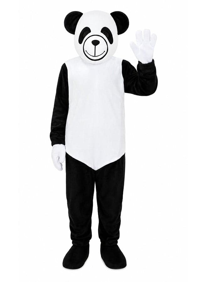 Kids Panda Costume for Boys & Girls – Soft Plush Animal Fancy Dress Outfit for kids of age 8 to 9 years