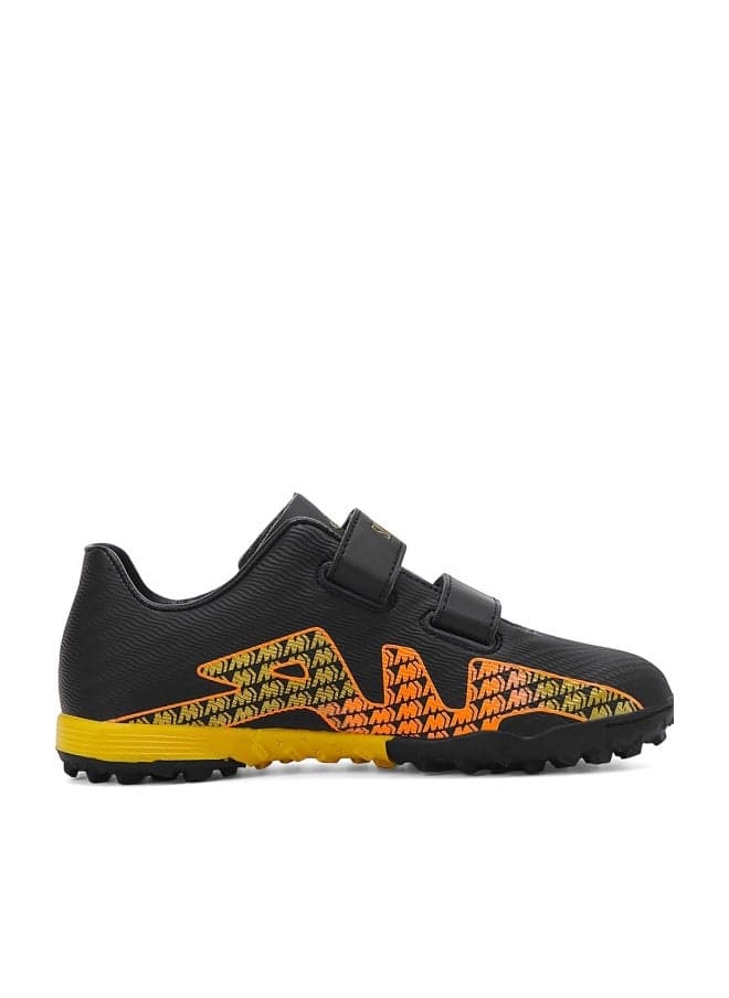 SKY WING Boys And Girls Soccer Cleats IC Or IN Sole Hook And Loop Soccer Shoes For Unisex Kid Indoor Outdoor Hook & Loop Football Shoes Suitable Little Kid And Big Kid