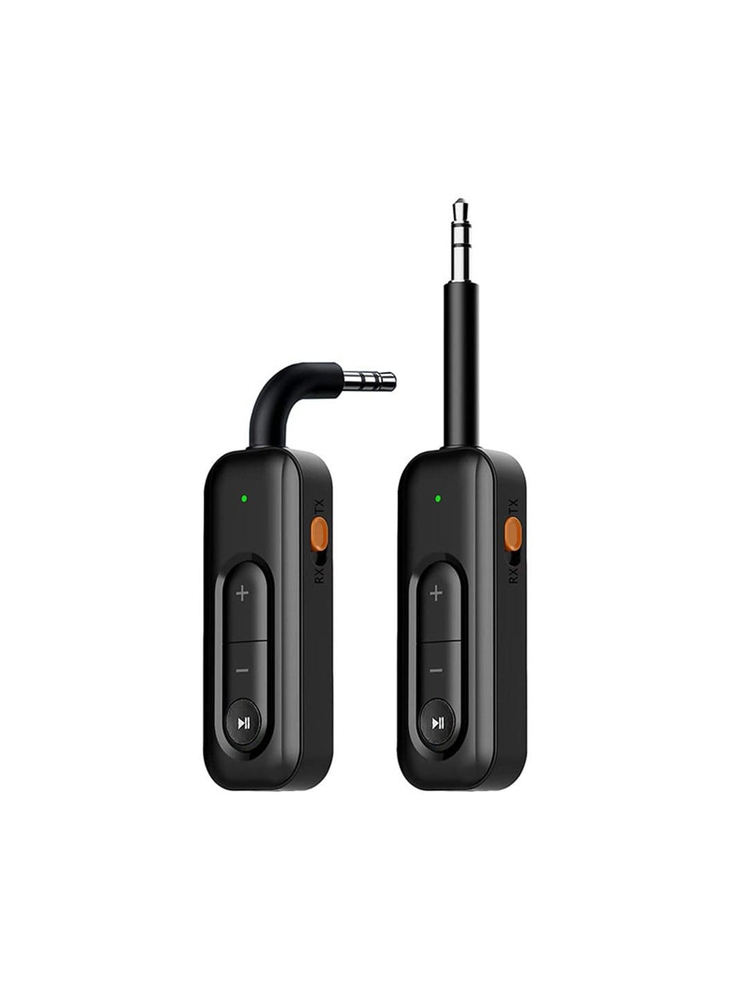 Bluetooth 5.2 Transmitter Receiver, Receiver 2 in1 Wireless 3.5mm Bluetooth Adapter, Dual Connect, Noise Cancelling Aux Bluetooth Adapter for PC/TV/Car Sound System