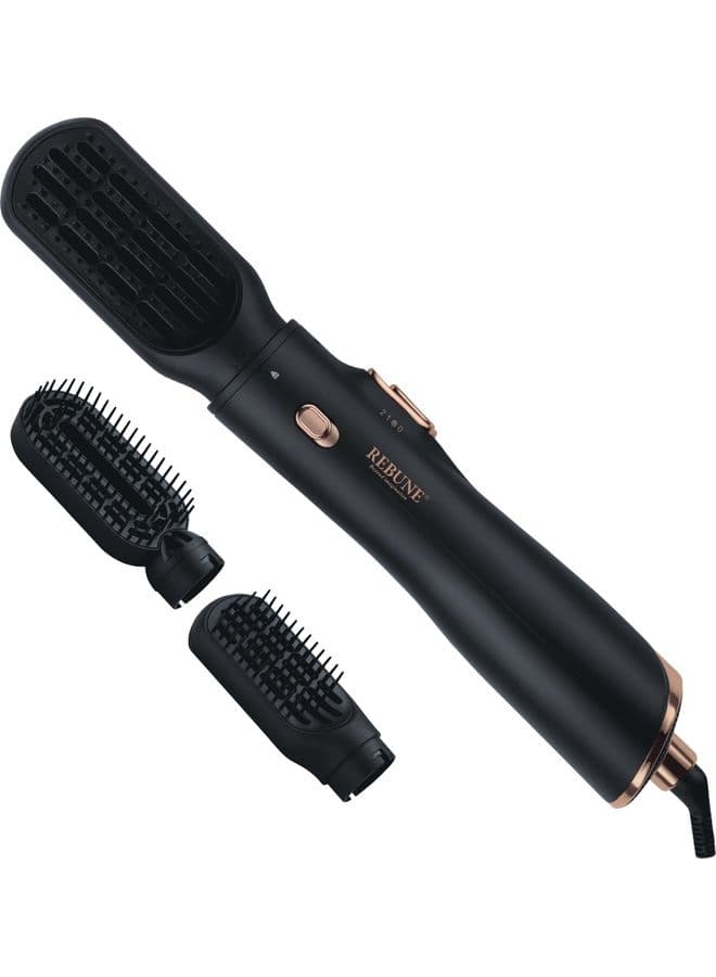 2 Piece Elastic Ribbon Hair Dryer Black