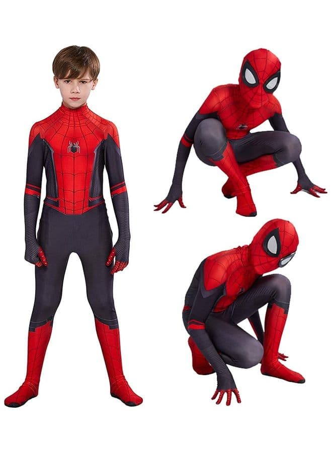 Latest Spiderman Suit, 3D Printed Full Body Bodysuit, High Stretch Costume Cosplay Clothing for Adults Kids Halloween Party