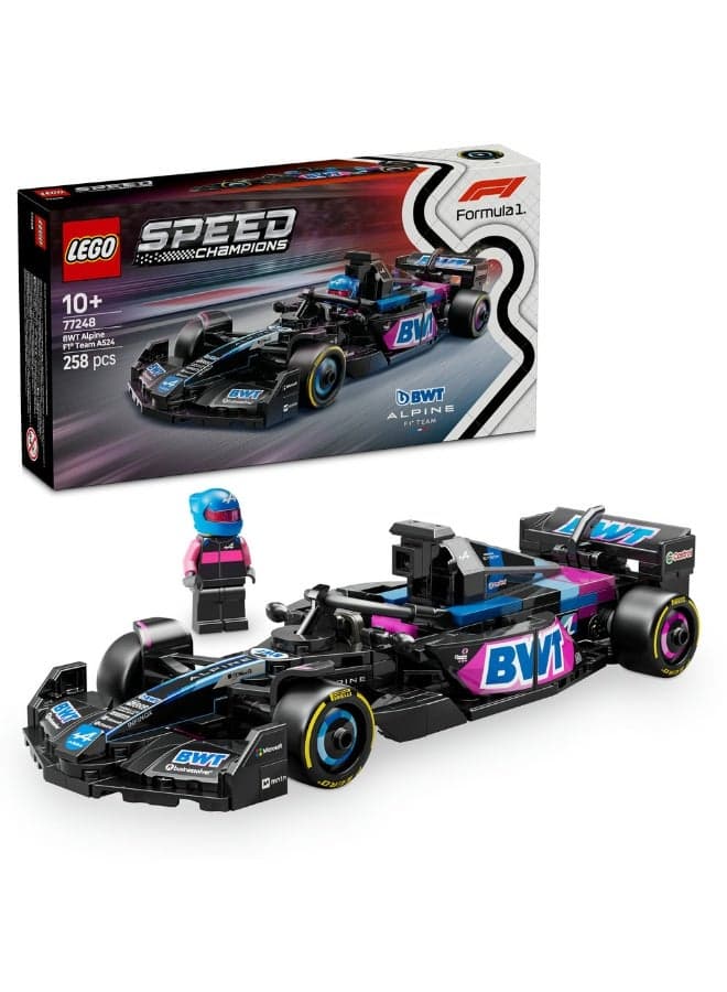 Speed Champions BWT Alpine F1 Team A524 Race Car 77248 (Age 10+, 258 Pieces)