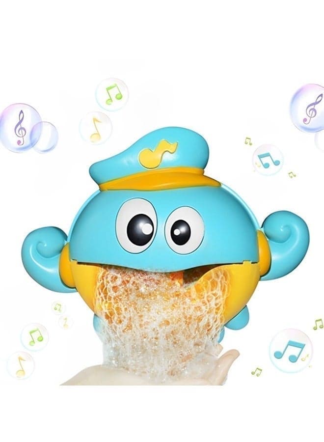 Baby Bath Toys Bubble Machine,Octopus Bubble Bath Maker,Bubble Bath Maker For The Bathtub,Bath Toy, Automatic,Safe And Relaxing,Music Bubble Maker Bath Toys,For Baby Boys,Girls And Toddler