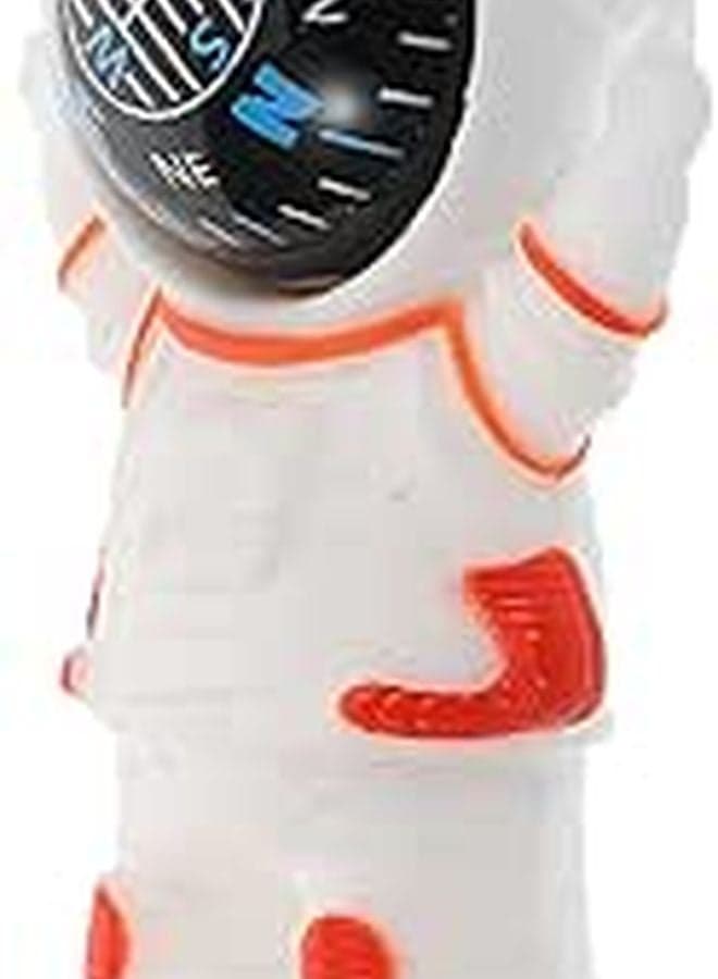 Orange Astronaut Car Compass Dashboard Mount Portable Navigation Tool Vehicle Decor