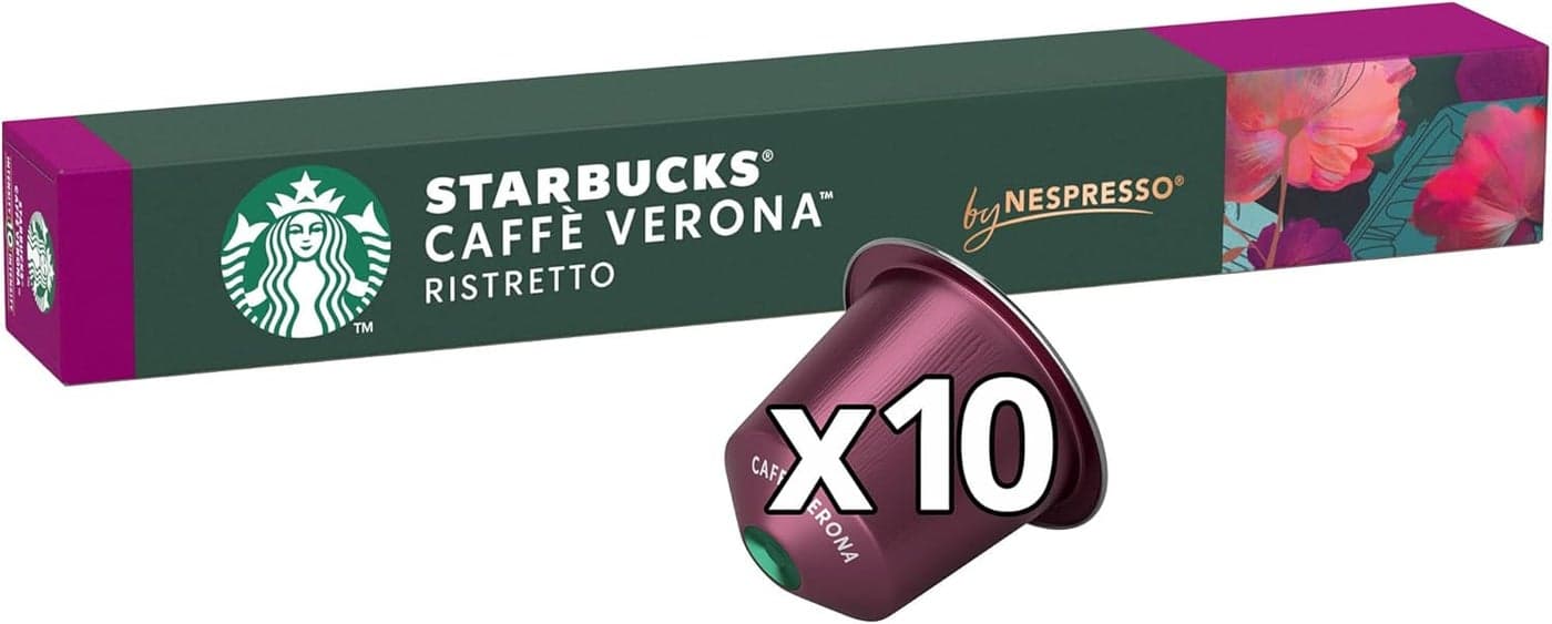 Nespresso Caffe Verona Flavoured Coffee 10 Capsules 55grams