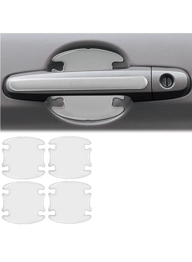 4 Pieces Universal Invisible Car Door Handle Paint Scratch Protection Film