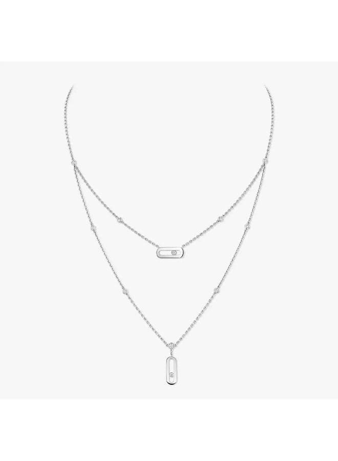 Messina double-layer necklace,understated luxury around the neck.
