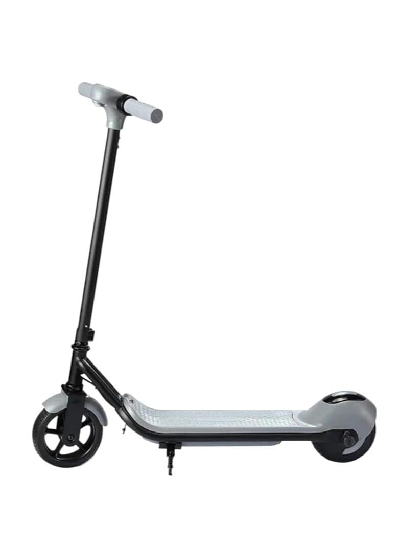 Kids Electric Scooter - 24V Foldable Design | Headlight, Floor Atmosphere Lamp & Rear Lamp Belt | Bluetooth Connectivity | 110W Brushless Motor | Gray Color | Safe & Fun for Kids