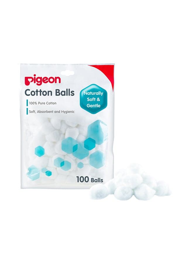 Cotton Balls - 100 Balls - Packaging May Vary