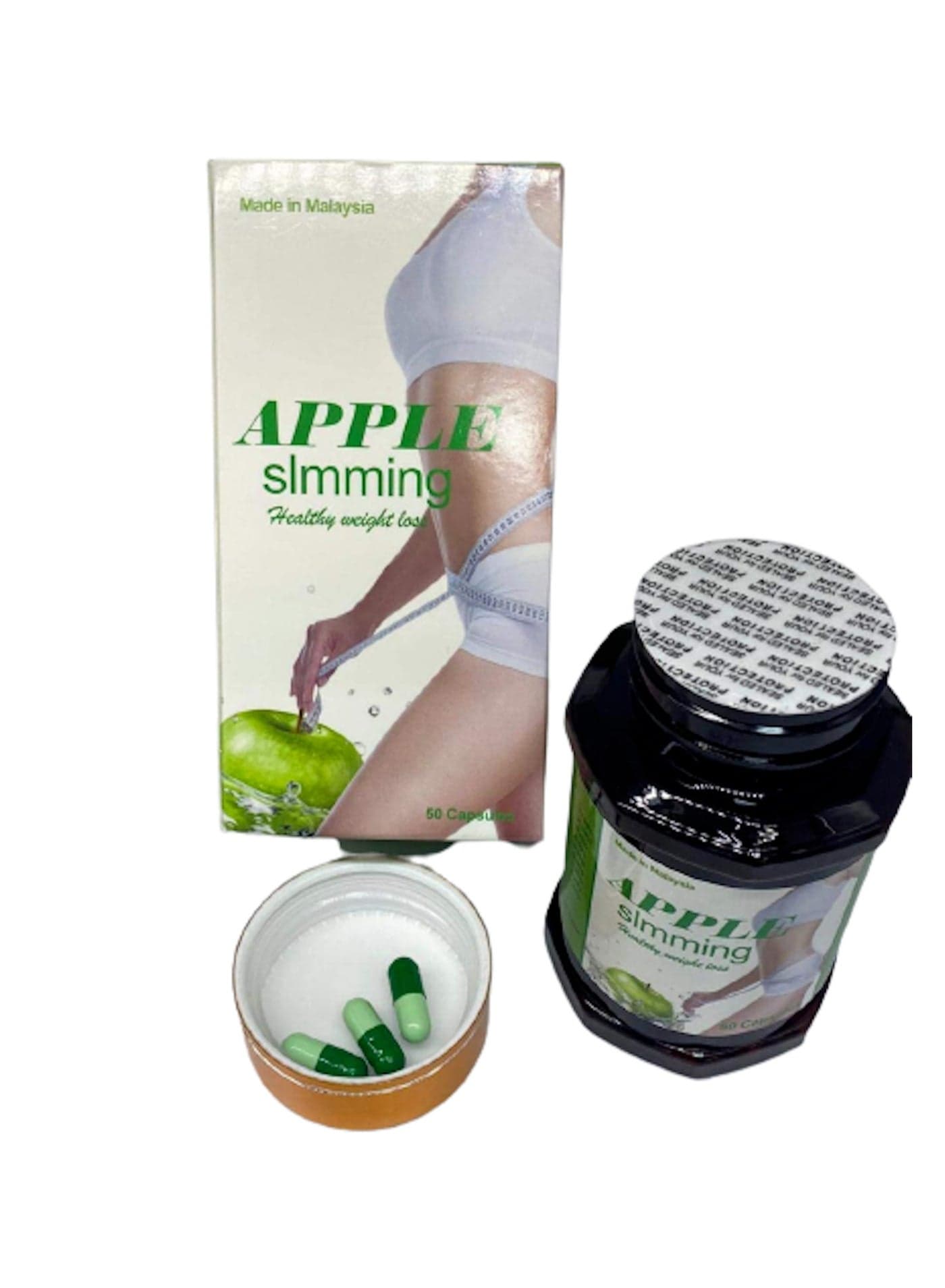 Apple Slimming Healthy Weight Loss 50 Capsules