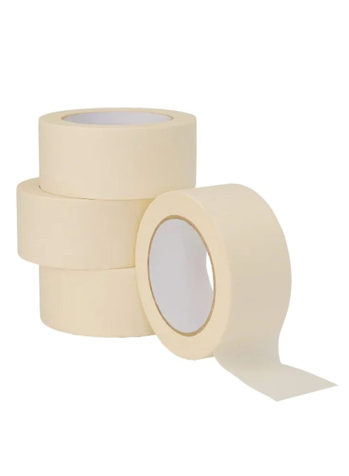 4-Piece Paper Masking Tape 2 Inch Width 30 Yards Per Roll