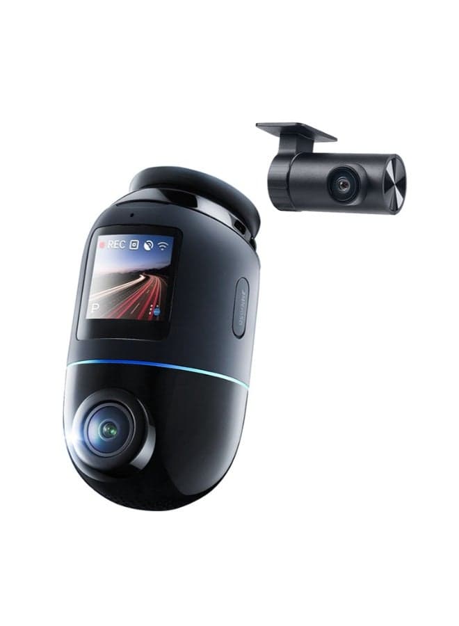 Dual Dash Cam Front and Rear 4K X800 128G, Car Camera for Cars with Sony IMX678, STARVIS 2 Night Vision, HDR 360°, 4G LTE, AI Motion Detection, ADAS, 5GHz Wi-Fi 6, Parking Monitor, Voice Control