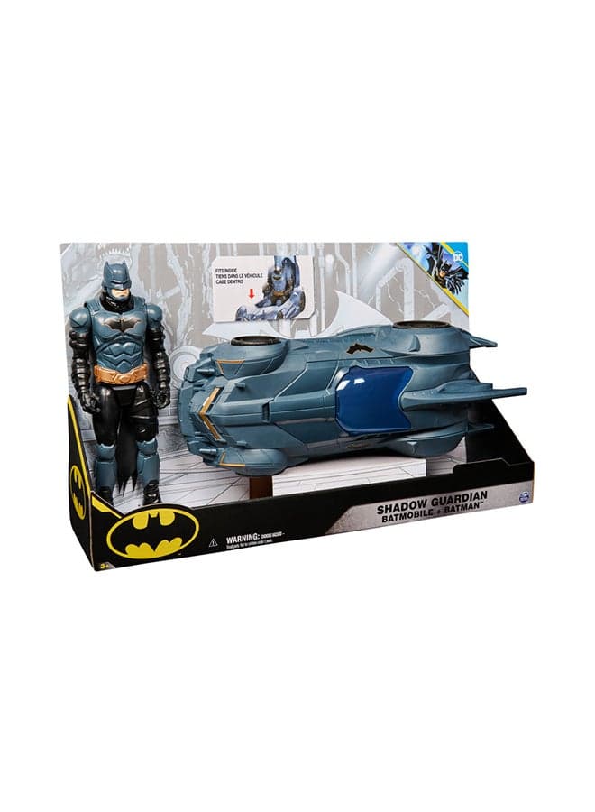 DC BATMAN BATMOBILE VEHICLE WITH 12-INCH ACTION FIGURE