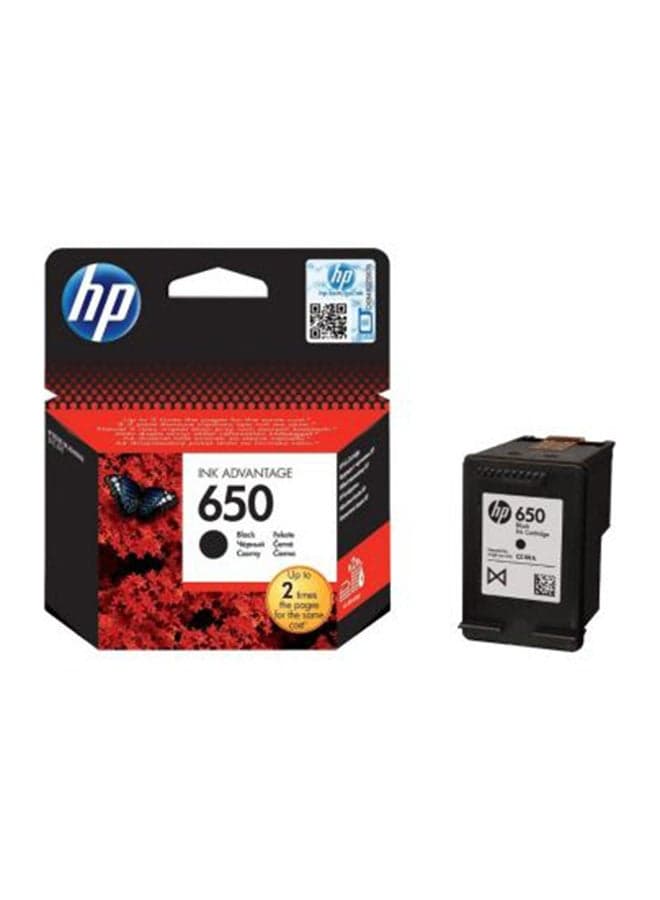 650 Original Ink Advantage Cartridge Black