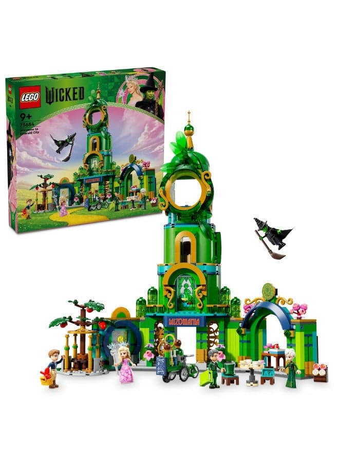 Wicked Welcome to Emerald City Building Toy Set 75684 (Age 9+, 945 Pieces)