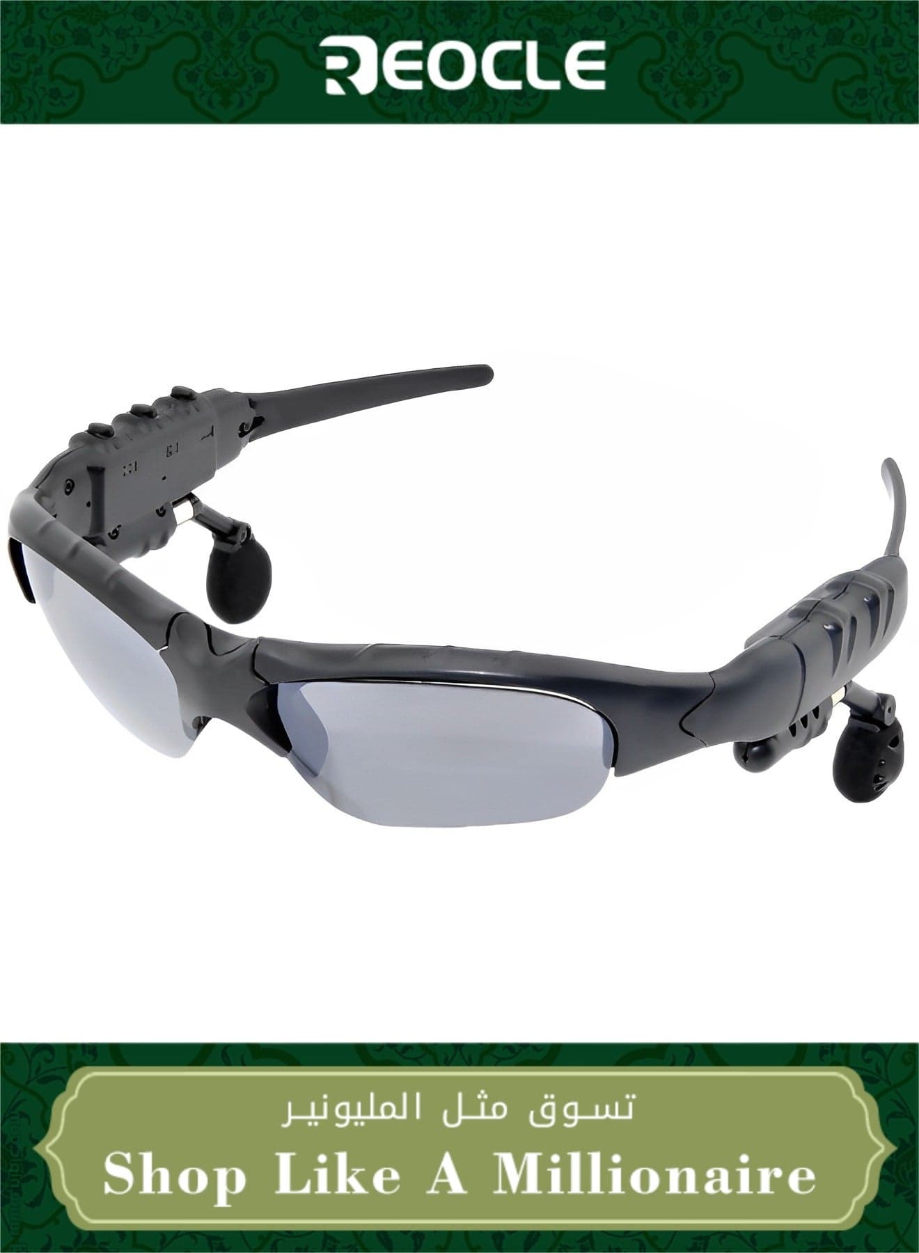 Portable Glasses Outdoor Sports Glasses for Sports & Driving & Hiking & Fishing & Riding & Climbing