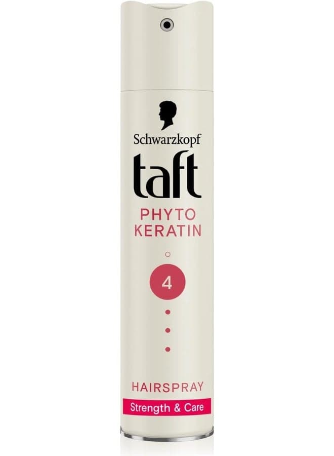Taft Schwarzkopf Taft Hairspray Phyto-Keratin 250 ml Hold 4