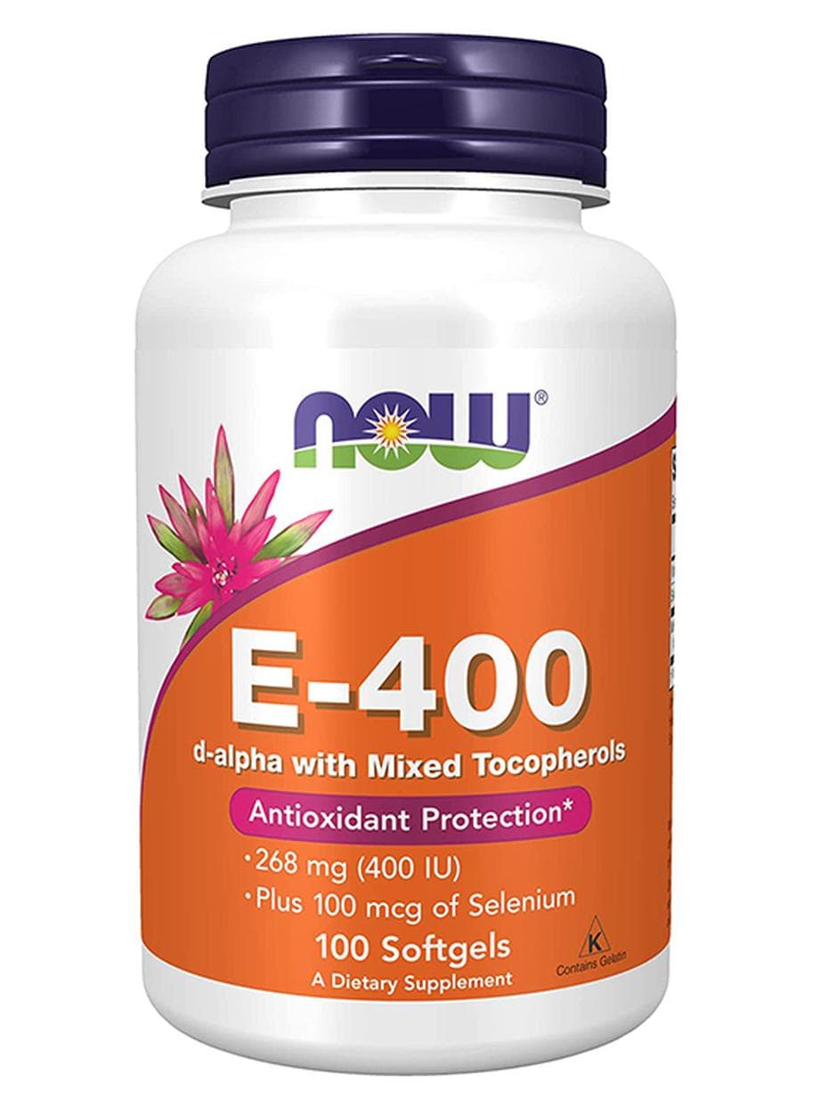 Vitamin E-400 IU, Mixed Tocopherols, Antioxidant Protection, 100 Softgels